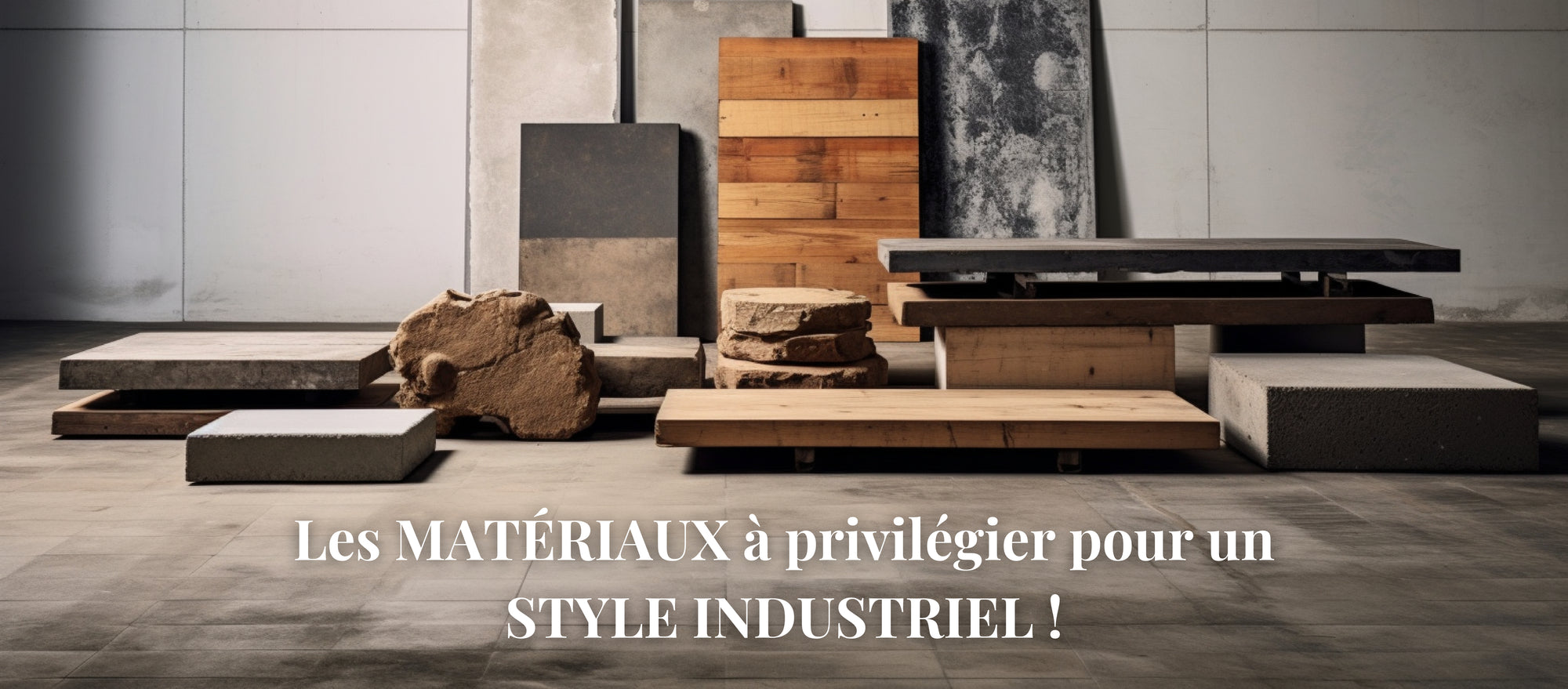 matériaux style industriel