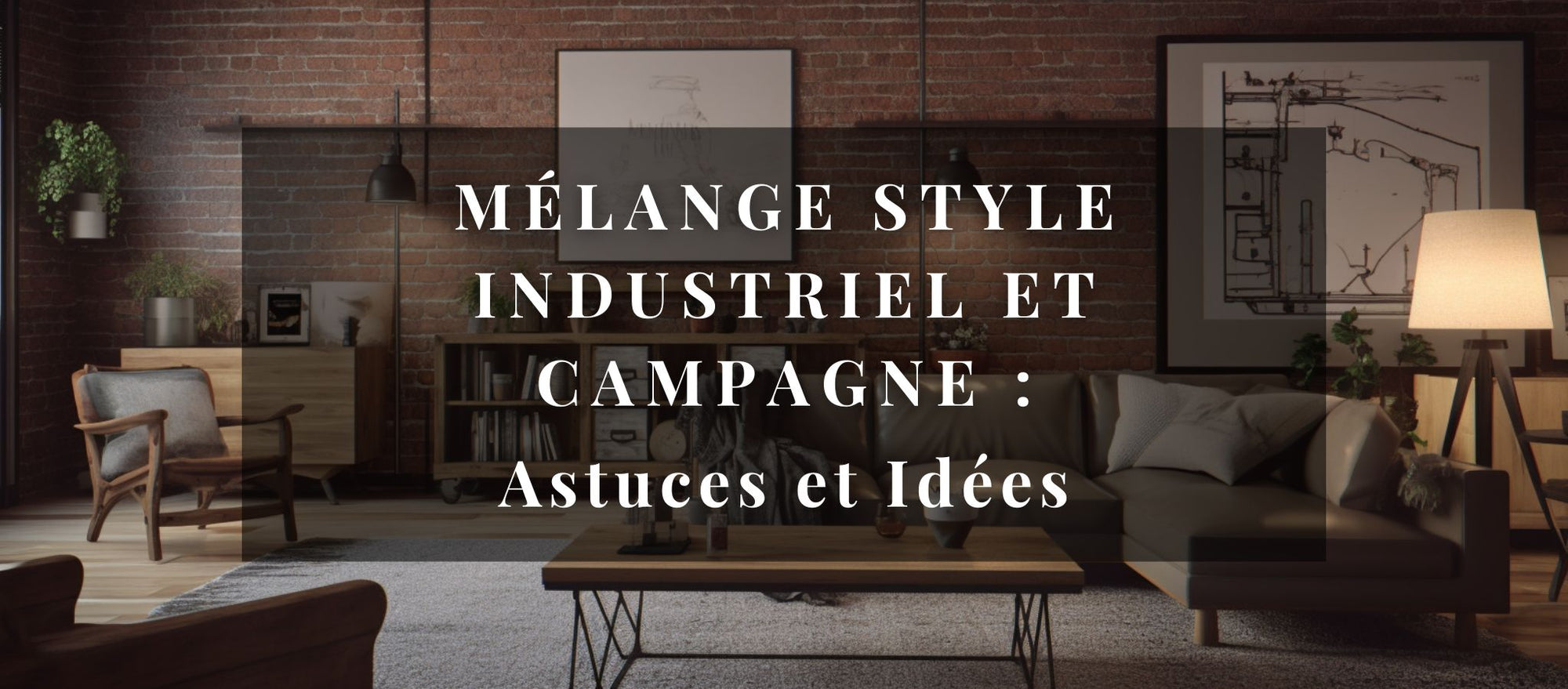 Mélange Style Industriel et Campagne