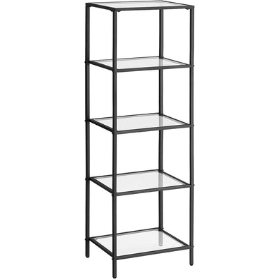 etagere design metal verre