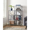 etagere metal et verre