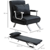 Fauteuil Noir Industriel