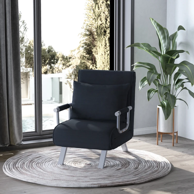 Fauteuil Noir Industriel