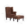 Fauteuil Chesterfield Haut Dossier