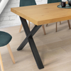 Pied de Table Industriel en X