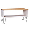 Table Basse Blanche Industrielle