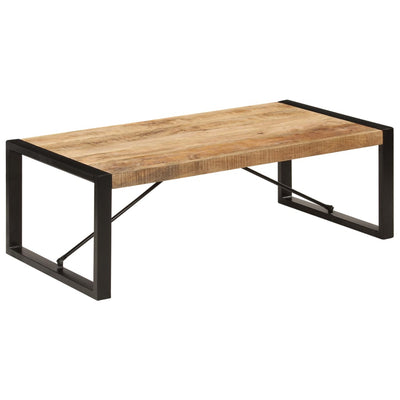 Table Basse Manguier Industrielle