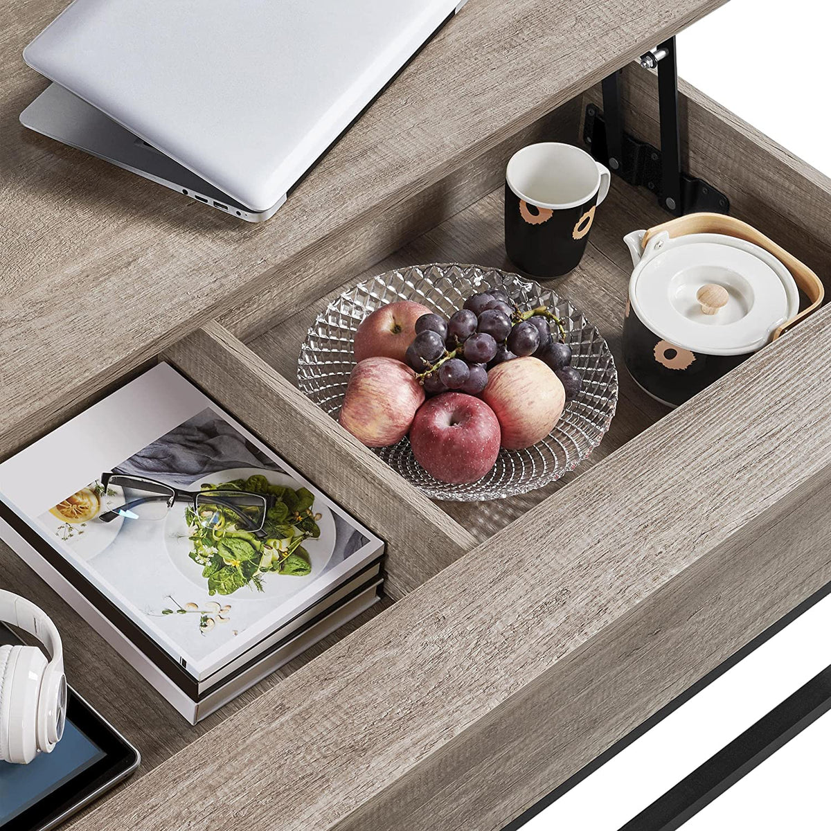 Table Basse Plateau Relevable Detroit Design Industriel Mon Mobilier