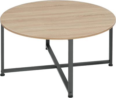 Table Basse Ronde Industrielle