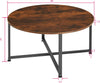 Table Basse Ronde Industrielle