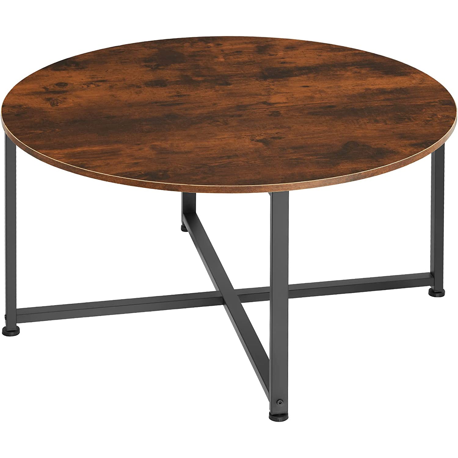 Table Basse Ronde Industrielle