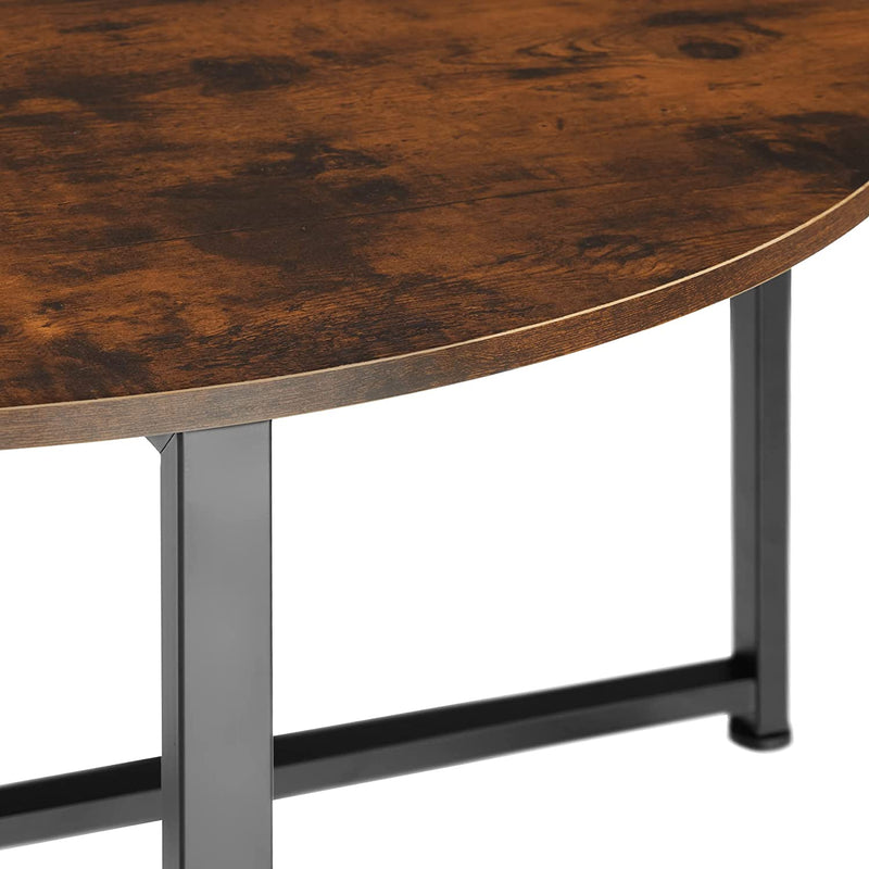 Table Basse Ronde Industrielle
