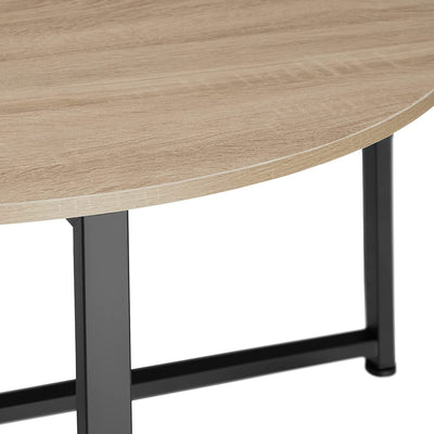 Table Basse Ronde Industrielle