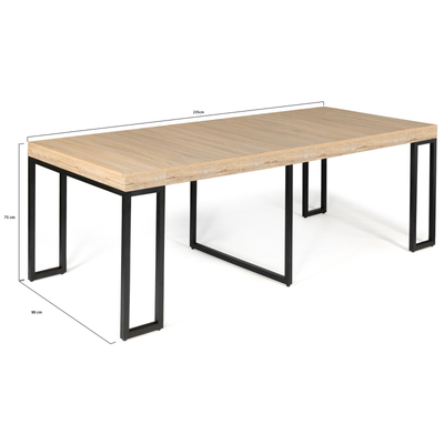 Table Console Extensible Industrielle