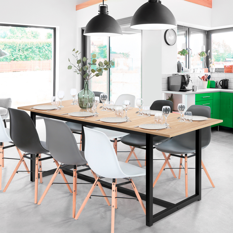 Table Industrielle Extensible 12 Personnes