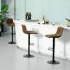 Tabouret de Bar Industriel Confortable - Lot de 2