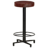 Tabouret de Bar Industriel Cuir