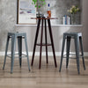 Tabouret de Bar Industriel Gris