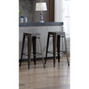 Tabouret de Bar Industriel Marron