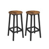 Tabouret de Bar Industriel Métal et Bois