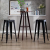 Tabouret de Bar Noir Industriel