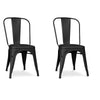 Chaises Dépareillées Industrielles - Lot de 4