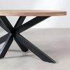 Table Ovale Industrielle