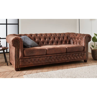 Canapé Chesterfield Ancien