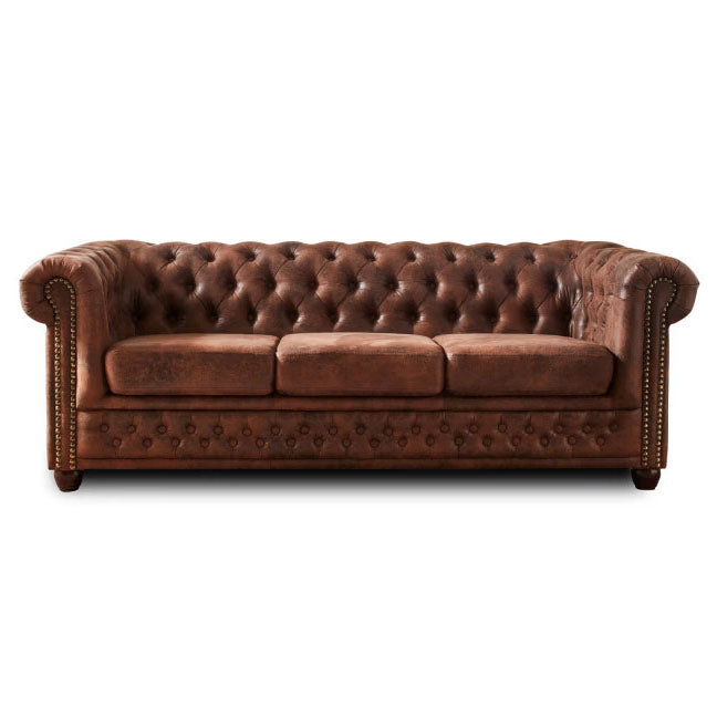 Canapé Chesterfield aspect Ancien