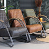 Fauteuil Cuir Cognac Vintage