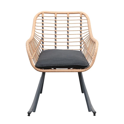 Fauteuil à Bascule Rotin Vintage