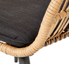 Fauteuil à Bascule Rotin Vintage