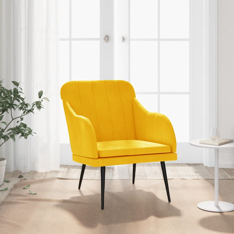 Fauteuil Ancien Jaune