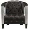 Fauteuil Aviateur Cuir et Metal