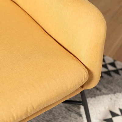 Fauteuil Vintage Jaune