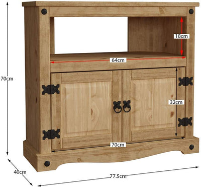 Meuble TV Pin Industriel