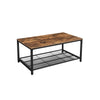 Table Basse Rectangulaire Industrielle