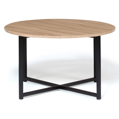 Petite Table Basse Ronde Industrielle