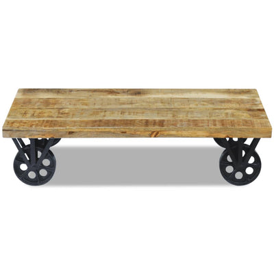 Table Basse Wagonnet Industriel