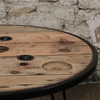 Table Basse Touret Industriel